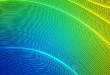 Açık mavi, yeşil vektör bulanık arkaplan. Soyut renkli gradyan çizimi. Web siteniz için bulanık tasarım.