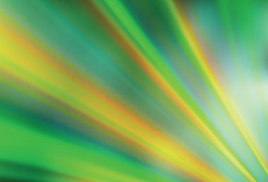 Açık yeşil, sarı vektör parlak dokuyu bulanıklaştırdı. Parlak renkli bir illüstrasyon. Bir cep telefonu için arka plan.