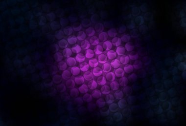 Çember şekilli koyu pembe vektör düzeni. Doğa tarzında renkli baloncuklu soyut illüstrasyon. Marka kitabınız için yeni şablon.