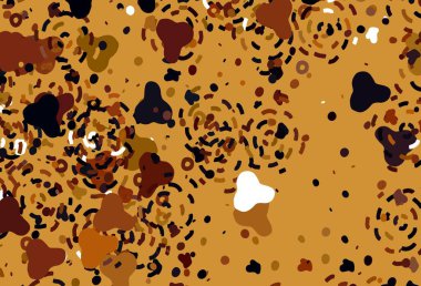 Soyut biçimlerde açık kırmızı vektör dokusu. Renkli rastgele şekillerle modern soyut illüstrasyon. Duvar kağıtları için zarif tasarım.