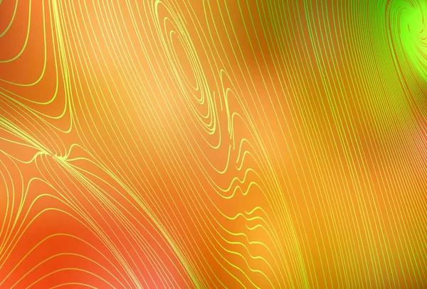 Bükülmüş çizgileri olan açık turuncu vektör deseni. Basit bir şekilde yepyeni renkli bir tasvir. İşiniz için en iyi tasarım.