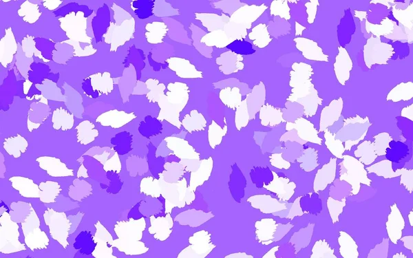 Kaotik şekilli açık mor vektör şablonu. Soyut gradyan şekilli basit renkli çizimler. Duvar kağıtları için zarif tasarım.