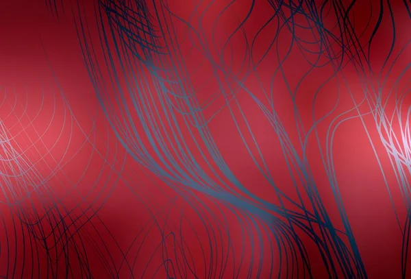 Vecteur Rouge Clair Flou Motif Lumineux Illustration Abstraite Scintillante Avec — Image vectorielle