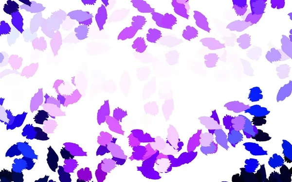 Açık pembe, rastgele şekilli sarı vektör deseni. Modern tarzda değişen renkli kaotik formlar. Duvar kağıtları için zarif tasarım.