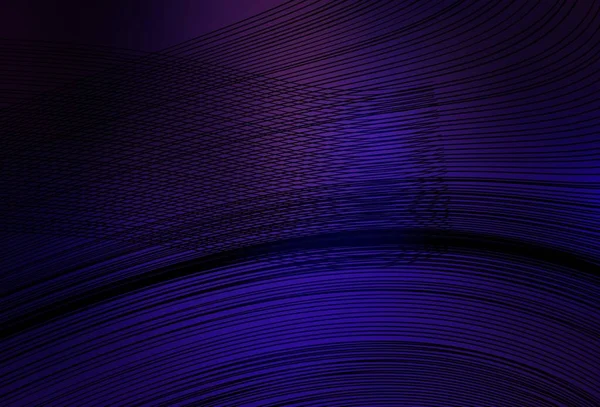 Koyu mor, ince çizgili pembe vektör dokusu. Eğri şekilli yepyeni renkli bir tasvir. İşiniz için en iyi tasarım.