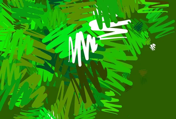 Світло Зелений Жовтий Векторний Фон Прямими Лініями Барвиста Блискуча Ілюстрація — стоковий вектор