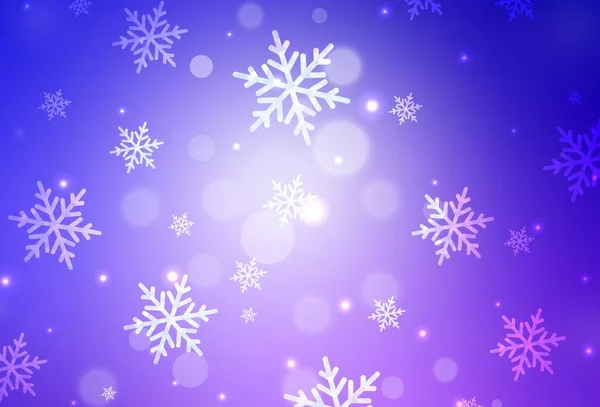 Světle Růžová Modrá Vektorová Šablona Karnevalovém Stylu Barevné Ilustrace Vánoční — Stockový vektor