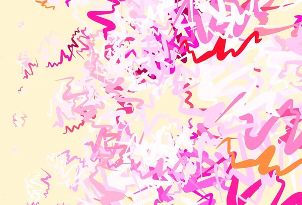 Violet Clair Motif Vectoriel Rose Avec Des Lignes Illustration Colorée — Image vectorielle
