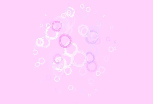 Светло Фиолетовый Розовый Векторный Фон Пятнами Размытый Декоративный Дизайн Абстрактном — стоковый вектор