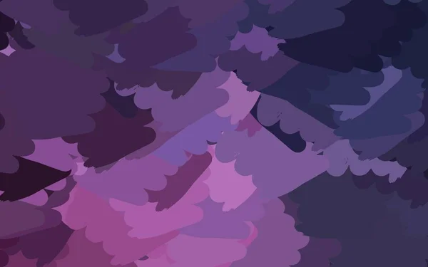 Темно Рожевий Векторний Візерунок Випадковими Формами Ілюстрація Барвистими Градієнтними Формами — стоковий вектор