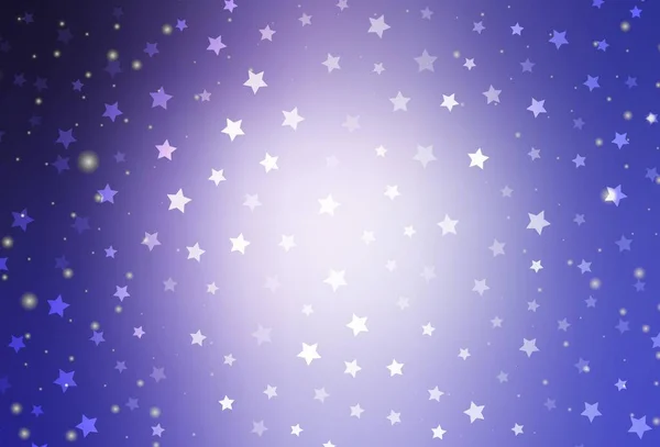 Light Purple Vektor Hintergrund Xmas Stil Ein Farbenfrohes Design Weihnachtlichen — Stockvektor