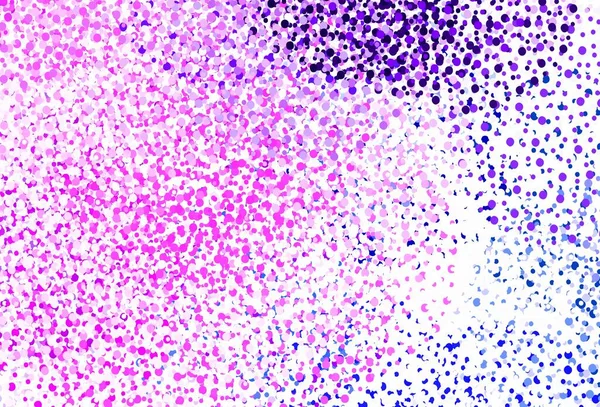 Noktalı açık pembe vektör arkaplanı. Parlak renkli soyut çemberlerin olduğu bir resim. İş ilanınız için tasarım.