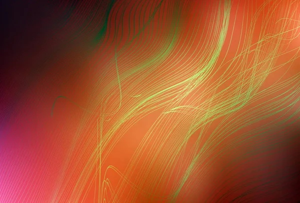 Dunkelrote Vektor Abstrakte Helle Textur Abstrakte Farbenfrohe Illustration Mit Farbverlauf — Stockvektor