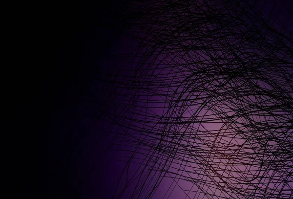 Темно Фіолетовий Векторний Шаблон Вигнутими Лініями Нові Барвисті Ілюстрації Вигнутому — стоковий вектор