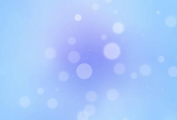 Светло Розовый Синий Векторный Узор Рождественском Стиле Современные Абстрактные Формы — стоковый вектор