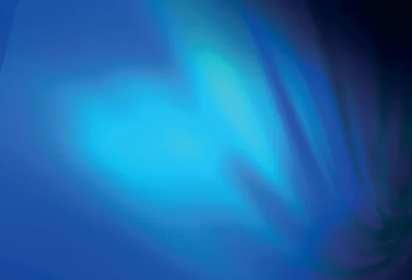 Dark Blue Vektor Verschwommene Vorlage Abstrakte Farbenfrohe Illustration Mit Farbverlauf — Stockvektor