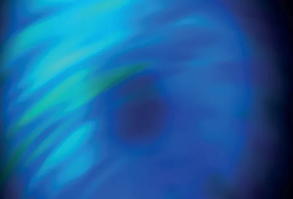 Azul Escuro Vetor Verde Padrão Brilhante Abstrato Glitter Ilustração Abstrata — Vetor de Stock