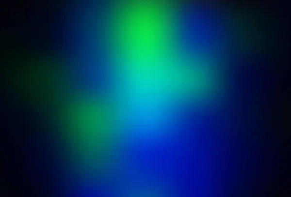 Azul Escuro Vetor Verde Fundo Abstrato Colorido Uma Elegante Ilustração — Vetor de Stock