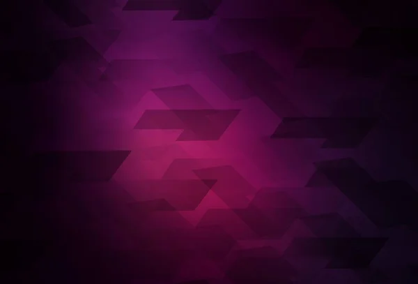 Dark Pink Vector Texture Rectangular Style Rectangles Abstract Background Colorful — ストックベクタ