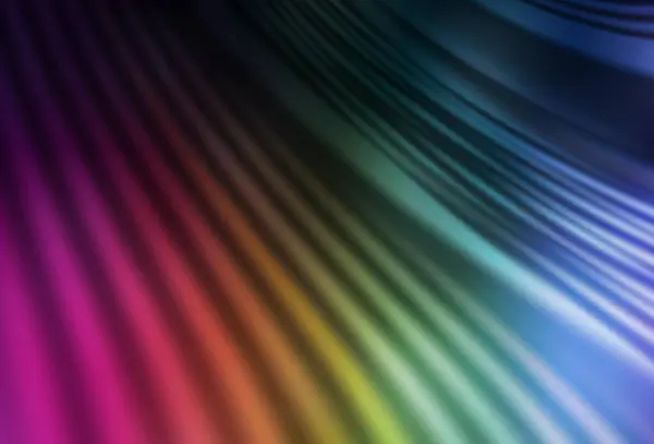 Темний Багатобарвний Вектор Барвистий Абстрактний Фон Блискуча Абстрактна Ілюстрація Градієнтним — стоковий вектор