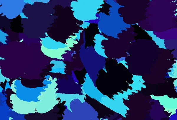 Light Blue Vector Backdrop Memphis Shapes Πολύχρωμες Χαοτικές Μορφές Κλίση — Διανυσματικό Αρχείο