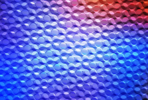 Bleu Clair Fond Vectoriel Rouge Avec Des Taches Design Décoratif — Image vectorielle