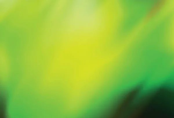 Verde Chiaro Vettore Giallo Moderno Sfondo Elegante Illustrazione Colorata Stile — Vettoriale Stock