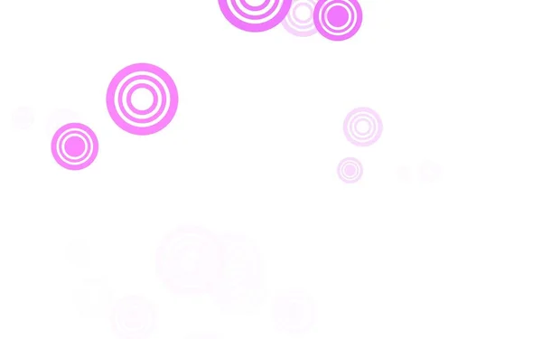 Světle Fialová Růžové Vektorové Pozadí Skvrnami Ilustrace Množinou Zářících Barevných — Stockový vektor