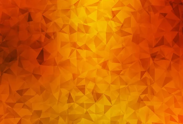 Light Red Vector Polygon Abstract Backdrop Sample Polygonal Shapes Brand — Stockvector