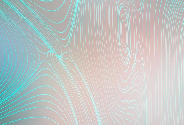 Açık Pembe, yeşil çizgili vektör arkaplanı. Basit çizgilerle renkli gradyan çizimi. Web siteniz için soyut tasarım.