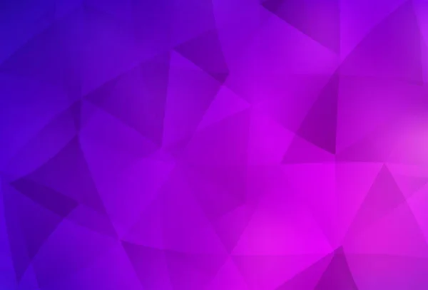 Світло Фіолетовий Рожевий Векторний Багатокутник Абстрактний Фон Елегантна Яскрава Багатокутна — стоковий вектор