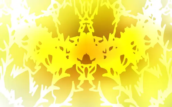 Φως Πορτοκαλί Διάνυσμα Doodle Θολή Μοτίβο Ολοκαίνουρια Έγχρωμη Απεικόνιση Θολή — Διανυσματικό Αρχείο