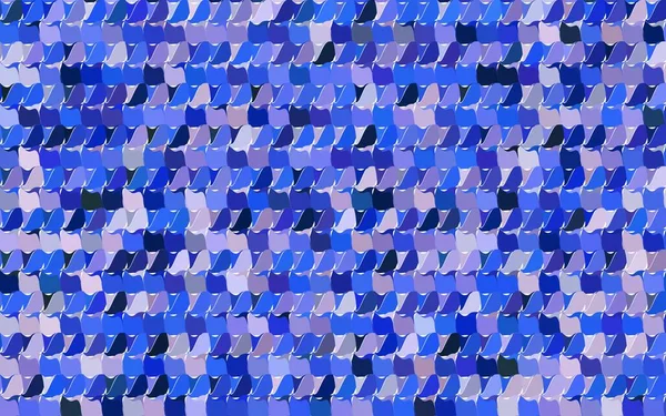 Warna Merah Muda Muda Biru Vektor Lingkaran Geometris Modern Latar - Stok Vektor