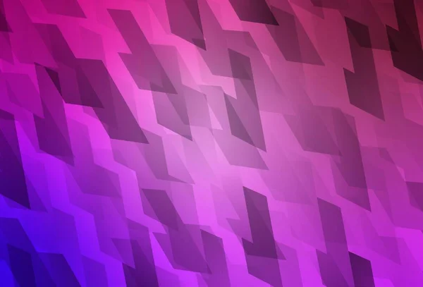 Light Purple Pink Vector Texture Rectangular Style Illustration Set Colorful — Stockvector