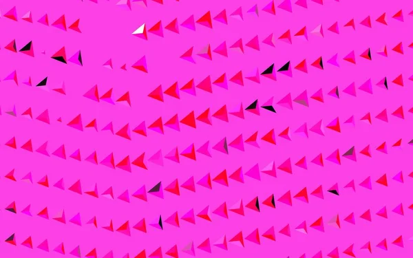 Σκούρο Ροζ Διάνυσμα Φόντο Πολυγωνικό Στυλ Εικονογράφηση Σετ Πολύχρωμα Τρίγωνα — Διανυσματικό Αρχείο