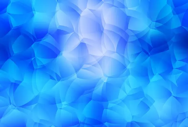 Textura Vectorial Azul Claro Con Formas Abstractas Ilustración Colorida Simple — Vector de stock