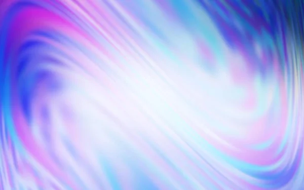 Rose Clair Bleu Vecteur Fond Flou Coloré Illustration Abstraite Colorée — Image vectorielle