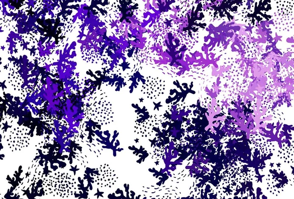 Luz Púrpura Textura Vectorial Rosa Con Formas Abstractas Ilustración Colorida — Vector de stock