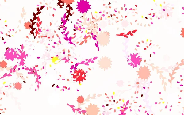 Světlé Růžové Vektor Elegantní Pozadí Květinami Růže Zbrusu Nové Barevné — Stockový vektor