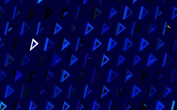 Темно Рожевий Синій Векторний Фон Полігональним Стилем Трикутники Абстрактному Тлі — стоковий вектор