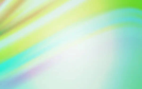 Hellgrüne Vektor Bunte Abstrakte Textur Abstrakte Farbenfrohe Illustration Mit Farbverlauf — Stockvektor