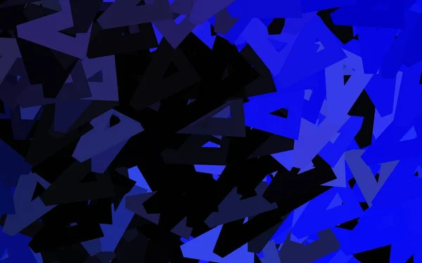 Темно Фиолетовая Векторная Компоновка Линиями Треугольниками Треугольники Абстрактном Фоне Красочным — стоковый вектор