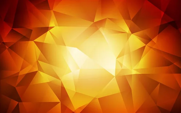Шаблон Мозаики Тёмно Красного Вектора Образец Многоугольной Формы Лучший Треугольный — стоковый вектор