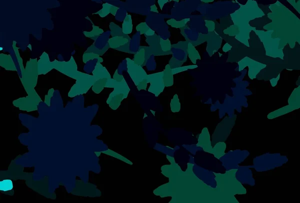 Bleu Clair Motif Vectoriel Rouge Avec Des Formes Aléatoires Design — Image vectorielle