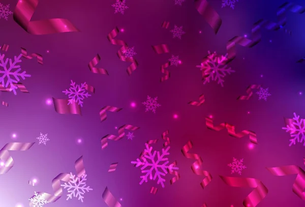 Σκούρο Μωβ Ροζ Διανυσματικό Φόντο Χριστουγεννιάτικο Στυλ Σύγχρονα Αφηρημένα Σχήματα — Διανυσματικό Αρχείο