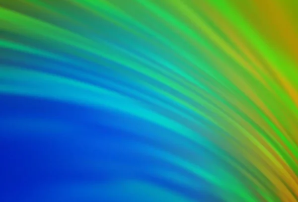 Azul Claro Verde Layout Vetor Abstrato Ilustração Abstrata Colorida Com — Vetor de Stock