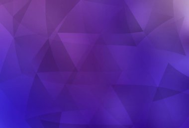 Açık Mor, Pembe vektör soyut çokgen şablon. Yarım ton şeklinde, üçgenli yaratıcı illüstrasyon. İşiniz için yepyeni bir tasarım..