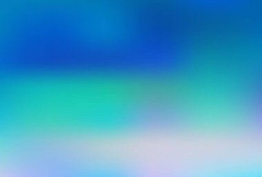 Açık mavi, yeşil vektör bulanık parlak soyut arkaplan. Soyut ve gradyan renkte renkli çizimler. Marka kitabınız için yeni biçim tasarımı.