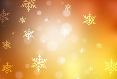 Açık Turuncu vektör dokusu doğum günü tarzında. Noel tarzında renkli bir tasarım ve eğilim. Üniversitenin tanıtımı için akıllı tasarım.