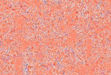 Açık pembe, parlak çizgili mavi vektör arkaplan. Bulanık dekoratif tasarım basit bir şekilde çizgilerle. Reklam, kitapçıklar, broşürler için desen.